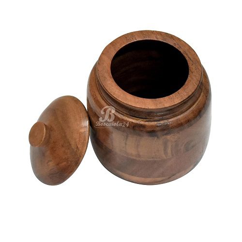 acacia wooden salt box for kitchen or dining table spice container | single compartment for salt & pepper, 200 ml, dressing, seasoning & spice dispensers (size: 3 x 3 x 4 inch) acacia wooden salt box for kitchen or dining table spice container | single compartment for salt & pepper, 200 ml, dressing, seasoning & spice dispensers (size: 3 x 3 x 4 inch)