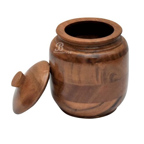 acacia wooden salt box for kitchen or dining table spice container | single compartment for salt & pepper, 200 ml, dressing, seasoning & spice dispensers (size: 3 x 3 x 4 inch) acacia wooden salt box for kitchen or dining table spice container | single compartment for salt & pepper, 200 ml, dressing, seasoning & spice dispensers (size: 3 x 3 x 4 inch)