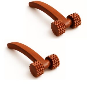 balayantra wooden roller | manual head massager | promotes hair growth | blood circulation | pain relief | hair scalp care | dandruff removal for men & women