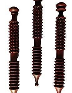 wooden acupressure manual massager for back, neck, face and body therapy combo kit for stress, pain relief natural wood maderotherapy kit for back, arms, legs & anti cellulite massage