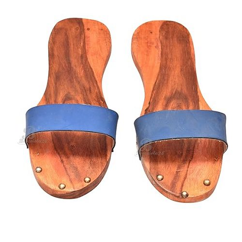 handcrafted wooden slippers for men & women – natural wood traditional sandals with toe post design, lightweight indoor footwear foot feet slippers chappal khadau slepers handcrafted wooden slippers for men & women – natural wood traditional sandals with toe post design, lightweight indoor footwear foot feet slippers chappal khadau slepers