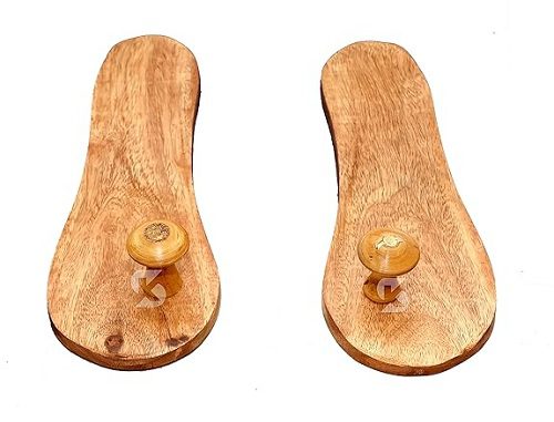 handcrafted wooden slippers for men & women – natural wood traditional sandals with toe post design, lightweight indoor footwear handcrafted wooden slippers for men & women – natural wood traditional sandals with toe post design, lightweight indoor footwear