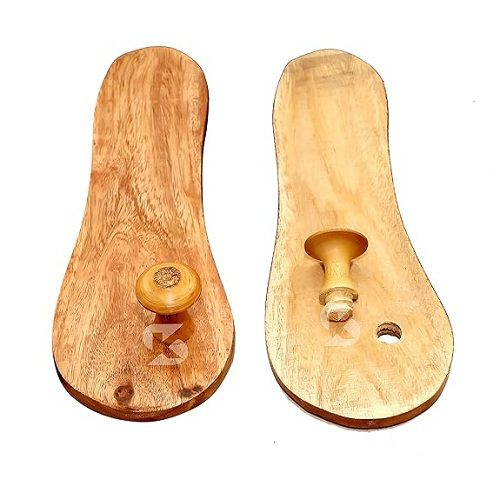 handcrafted wooden slippers for men & women – natural wood traditional sandals with toe post design, lightweight indoor footwear handcrafted wooden slippers for men & women – natural wood traditional sandals with toe post design, lightweight indoor footwear