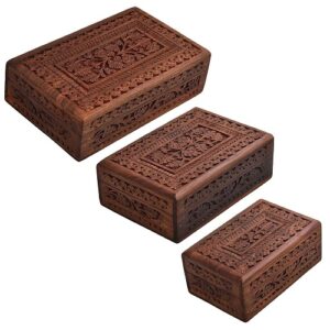 wooden jewellery box for women storage boxes gold jewellery box organisers vanity organiser for women jewellery wooden box for gift set of 3